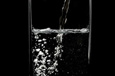 Glass Of Water Half Full HD Desktop Wallpapers : Fullscreen : Mobile