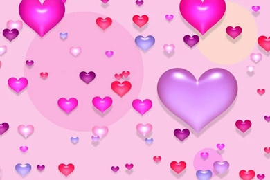 Sherard Callan: Hearts Backgrounds Drawing