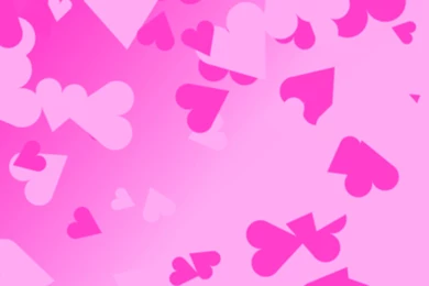 Pink Love Heart Backgrounds