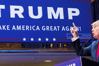 Donald Trump Announces Bid For Presidency In The 2016 Election ...