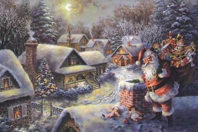 Santa Claus   Christmas Wallpapers B7   WALLPAPEREL