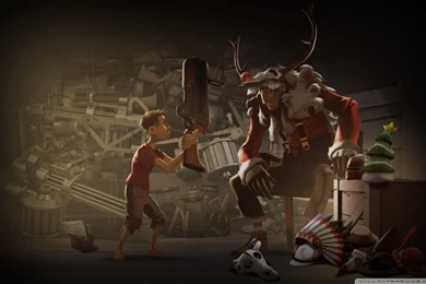 Bad Santa HD Desktop Wallpapers : High Definition : Mobile : Dual ...