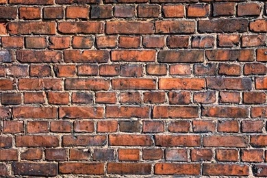 Old Brick Wall Backgrounds Stock Photo