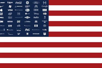 Usa Capitalism Flags Logos Parody Politics Satire Best