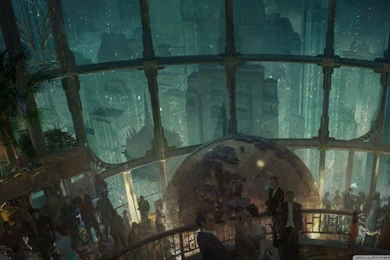 Bioshock 2 1959 HD Desktop Wallpapers : High Definition : Dual Monitor