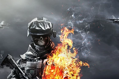 Download Wallpapers 3840x1200 Battlefield, Aviation, Ammunition ...