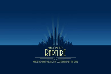 Rapture Bioshock Blue Wallpapers