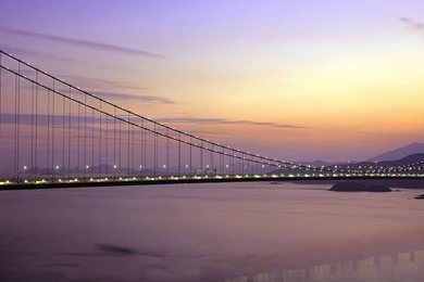 Windows 8 Official Panoramic Wallpaper, Cityscapes, Bridge ...