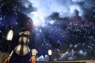 BioShock Infinite Elizabeth And The Starry Sky HD Desktop ...
