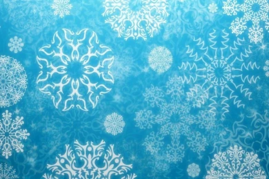 Snowflake Artwork Blue Colors Hd Wallpapers   (