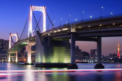 1920x1080 Rainbow Bridge Tokyo Wallpapers