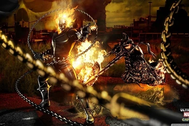 Marvel Vs Capcom 3   Ghost Rider HD Desktop Wallpapers : Widescreen ...