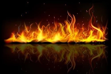 Vector Fire Backgrounds 02   Vector Backgrounds Free Download