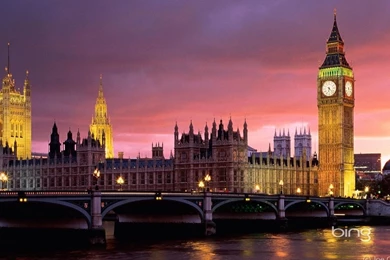 Microsoft Bing London Theme Desktop Wallpapers