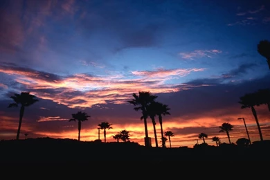 Southern California Sunset Hdr Free Desktop Backgrounds   Free ...