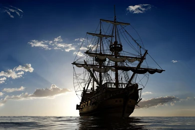 2560x1600 Sailing Ship Ocean Wallpapers