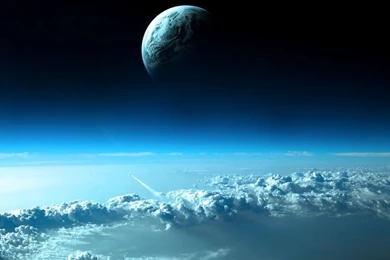 Beautiful Space View HD Desktop Wallpapers : High Definition : Mobile