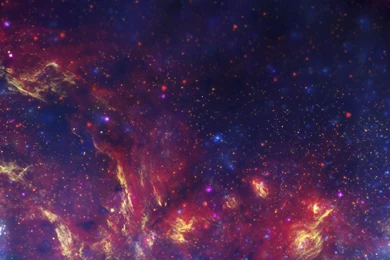 Outer Space Nebulae Panoramic Wallpapers