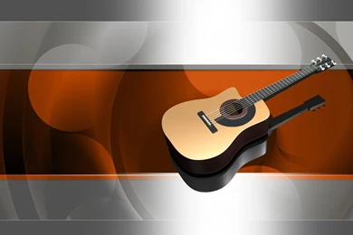 Free Guitar Backgrounds For PowerPoint   Music PPT Templates
