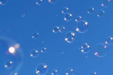 Blue Bubbles Desktop Wallpapers