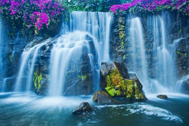 Waterfall HD Wallpapers Silent Nature Image HQ Picture