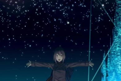 HDscreen: Cityscapes Stars Anime Girls Desktop Bakcgrounds