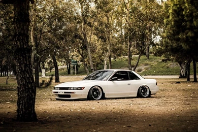 Forest Cars Tuning White Cars Tuned Nissan Silvia S13 Stance Jdm ...