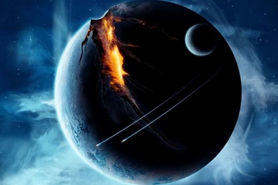 Planet, Fantasy Art HD Desktop Wallpapers : Widescreen : High ...