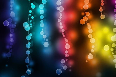 Colorful Abstract Circle Pattern Wallpapers