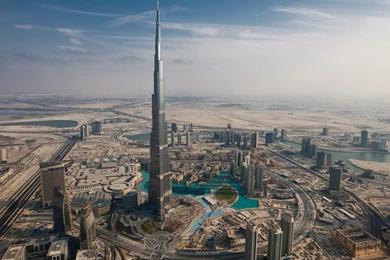 Download Wallpapers 3840x2160 Dubai, City, Skyscrapers, Building 4K ...