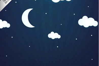 Night Sky Backgrounds Vector