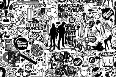 Comics Black And White iPhone 4s Wallpapers Download