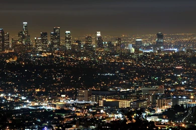 Los Angeles At Night HD Wallpapers