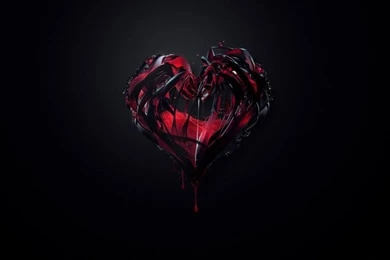 3D Black And Red Heart Wallpaper 800x500.jpg