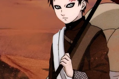 Naruto Shippuden Gaara iPhone 5 Wallpapers