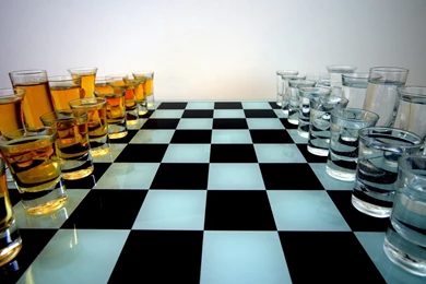 The Alcohol Chessboard Of Life