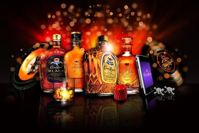 CROWN ROYAL Canadian Whisky Alcohol Wallpapers