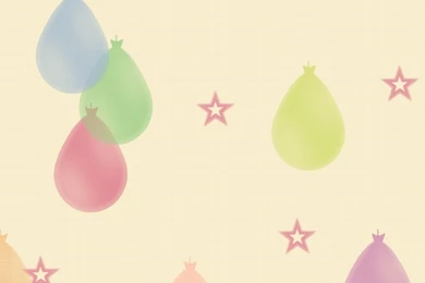 Colorful Balloon Pattern iPhone Wallpapers