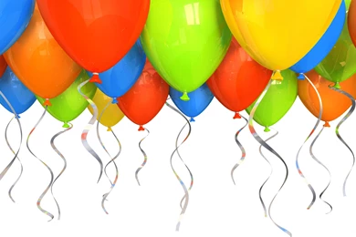 Many colorful balloons with ribbon 3D wallpaper_5120x3200.jpg