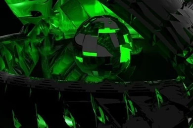 Download Wallpapers 540x960 Form, Green, Shadow, Dark Android HTC ...