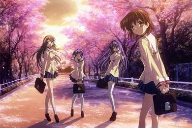 Clannad Girls   Clannad Wallpapers (35840983)   Fanpop
