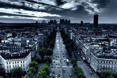 Paris Cityscapes Twitter Cover & Twitter Backgrounds