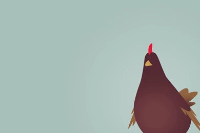 The Besiege Chicken From Earlier As A Minimalist Vector Wallpapers ...