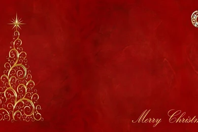 Red Christmas Tree Backgrounds – Happy Holidays