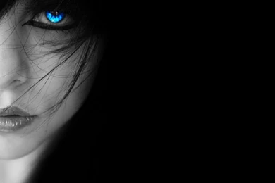 Blue Eyes, Dark, Black, 1920x1080 HD Wallpapers And FREE Stock Photo