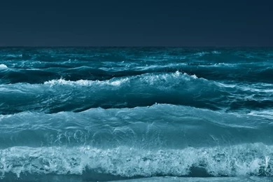 Sea At Night HD Desktop Wallpapers : High Definition : Fullscreen ...