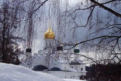 October 2, 2015 Wallpapers Page 12: Russian Church Trees Snow ...