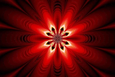 Red Star Shot Abstract Hd Wallpapers   (