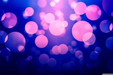 Purple Bokeh HD Desktop Wallpapers : High Definition : Fullscreen ...