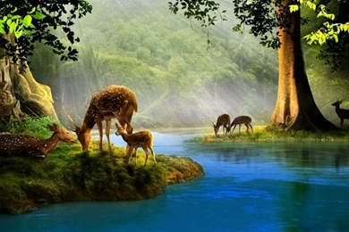 Deer Computer Wallpapers, Desktop Backgrounds